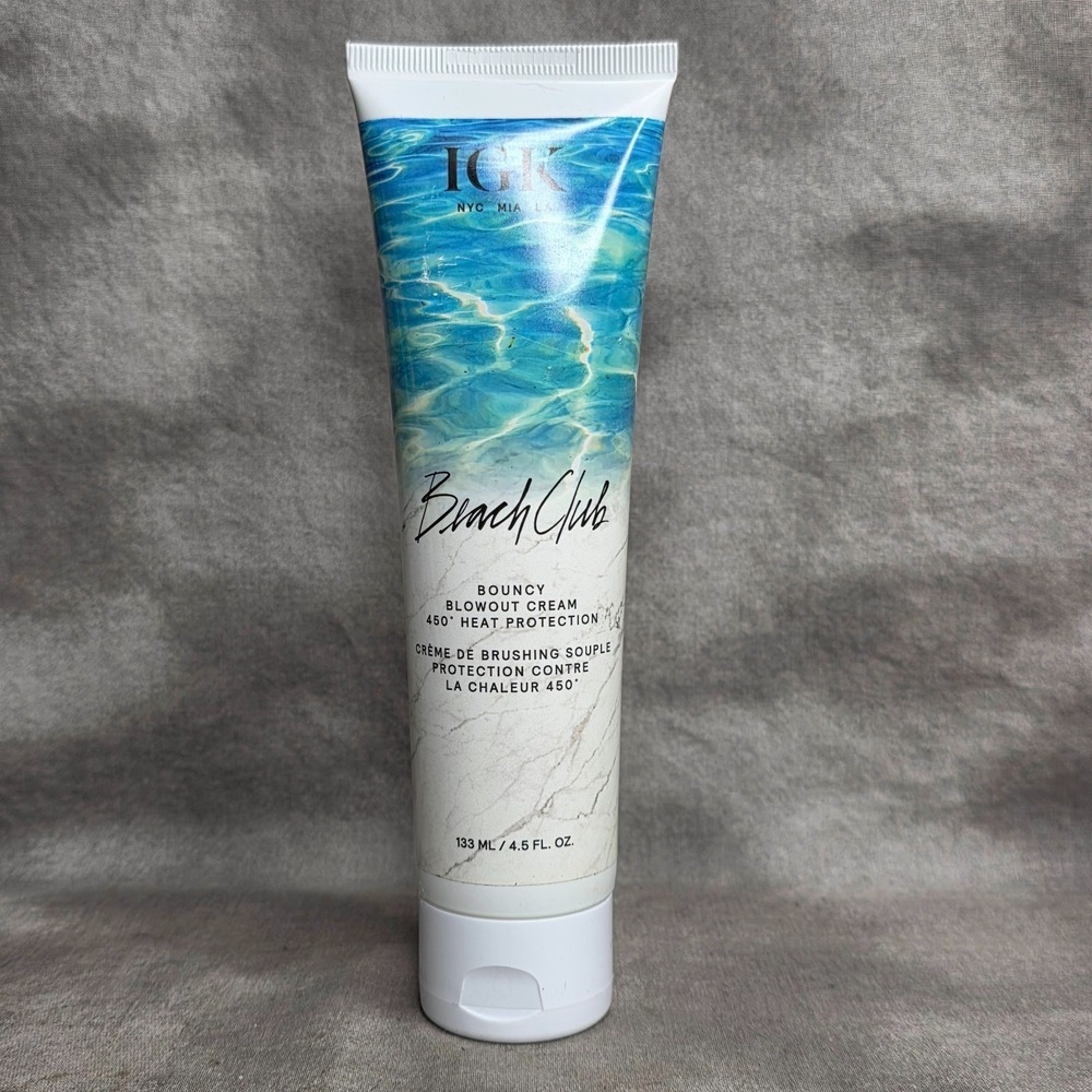 IGK Beach Club Bouncy Blowout Cream - 4.5 oz